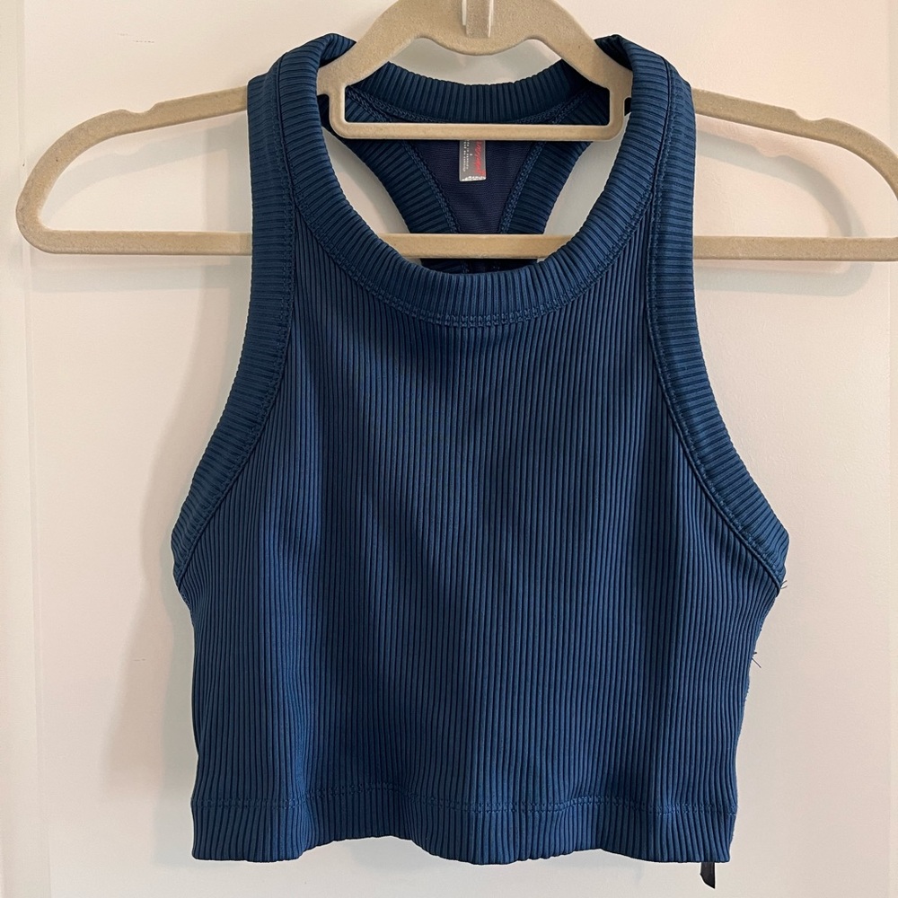 Free People Ribbed Crop Top